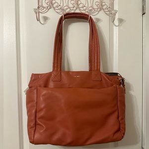 Pixie Mood Large Bubbly Tote Travel Bag in Desert Clay Mauve